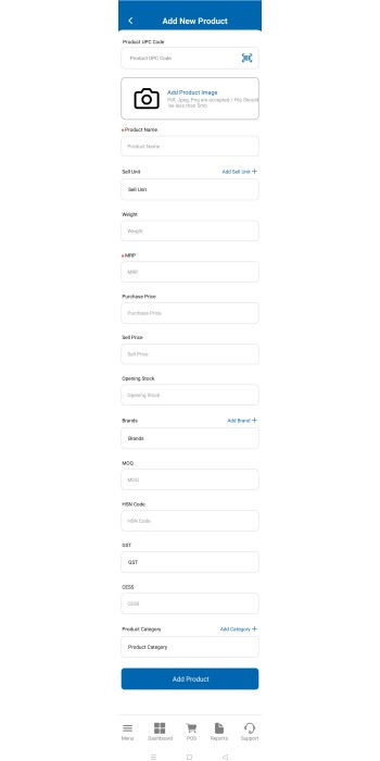 How to add new product?