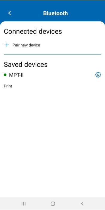How to attach a printer for print invoice in tmdsuite application?