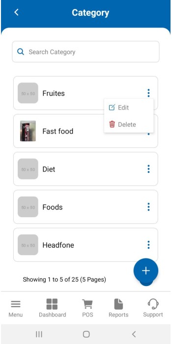 How to Edit product category?