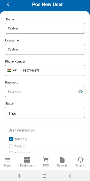 How to create new pos user in tmdsuite application ? How to create new pos user in tmdsuite application ?